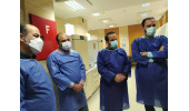 بازدید معاون سلامت سپاه روح الله استان مرکزی از مجتمع درمانی جهاددانشگاهی