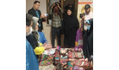 بازدید معاون رئیس جمهور در امور زنان و خانواده از دستاوردهای مشاغل خانگی جهاددانشگاهی آذربایجان غربی