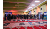 مراسم غبار روبی و عطر افشانی مزار شهدا توسط جهادگران جهاددانشگاهی آذربایجان شرقی