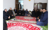 دیدار جهادگران جهاددانشگاهی اردبیل با خانواده شهید دانشجو"نورالدین جهانجو"