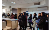 بازدید دانشجویان مقطع کارشناسی ارشد دانشگاه علم و هنر از کارخانه یزد پولیکا