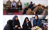 دیدار رییس جهاددانشگاهی استان کرمان با خانواده دختر کاپشن صورتی