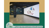 استاد دانشگاه دمشق در حاشیه بازدید از غرفه کاوشکده رسانه برندینگ و بازارسازی مجتمع تحقیقاتی  شهدای جهاد دانشگاهی  در نمایشگاه آبادایران: