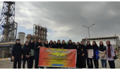دانشجویان دانشگاههای ارومیه از پتروشیمی ارومیه بازدید کردند