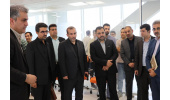 بازدید وزیر ارتباطات و فناوری اطلاعات  از شرکت های دانش بنیان و فناور پارک علم و فناوری جهاددانشگاهی کرمانشاه