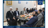 بازدید حجت الاسلام دکتر شریفی، رئیس دانشگاه قم از جهاددانشگاهی