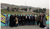 رونمایی از نقاشی‌های دیواری دانشجویان جهاددانشگاهی کرج