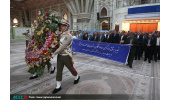 جهادگران جهاددانشگاهی با آرمانهای امام راحل و رهبر معظم انقلاب تجدید میثاق کردند