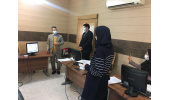 بازدید معاون آموزشی جهاددانشگاهی از روند اجرای طرح ملی "توسعه مشاغل خانگی" در خوزستان