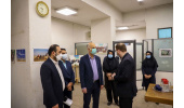 بازدید رییس سازمان مدیریت و برنامهریزی استان از سازمان جهاددانشگاهی خوزستان