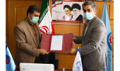 امضای تفاهم نامه همکاری بین پارک علم و فناوری جهاددانشگاهی کرمانشاه و  اداره کل فنی و حرفه ای استان