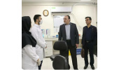بازدیدرییس پژوهشکده سرطان معتمد جهاددانشگاهی از مجتمع پزشکی جهاددانشگاهی قزوین