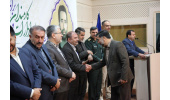 تجلیل از رییس جهاددانشگاهی کردستان بە عنوان مدیر نمونە بسیجی
