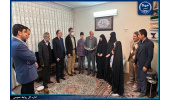حضور رییس  و جمعی از اعضای جهاددانشگاهی در منزل شهید تقوی/ زنده نگاه‌داشتن نام و یاد شهیدان از اولویت‌های این نهاد