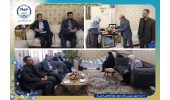 دیدار رییس جهاددانشگاهی با خانواده شهیدان مرتضی و قربان علی جابری