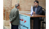 برپایی میز خدمت جهاددانشگاهی کردستان در نماز جمعه