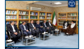دیدار رییس جهاددانشگاهی و اعضای کمیسیون بهداشت و درمان مجلس با آیت‌الله علم‌الهدی/  ورود موفق این نهاد به حوزه‌های پزشکی