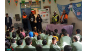 آموزش محتوای ایمنی ترافیک به دانش‌آموزان اصفهانی توسط جهاددانشگاهی استان