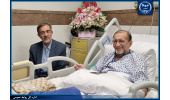 عیادت رئیس جهاددانشگاهی از مجتبی رحماندوست/ تأکید بر لزوم ترویج رویکرد جهادی در مدیریت کشور