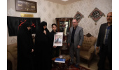 دیدار رئیس سازمان جهاددانشگاهی آذربایجان شرقی با خانواده سردار شهید فلاحی‌نیا
