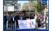 برگزاری مراسم زیارت مزار شهدای دانشجو و جنگ 12 روزه توسط سازمان دانشجویان جهاددانشگاهی